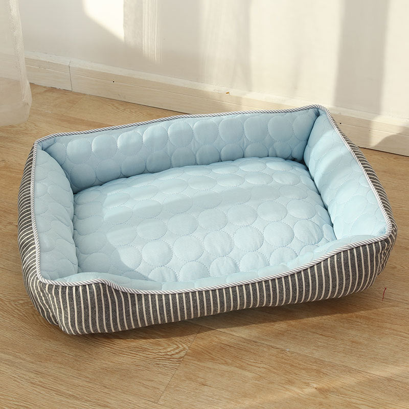 Cool feeling pet bed