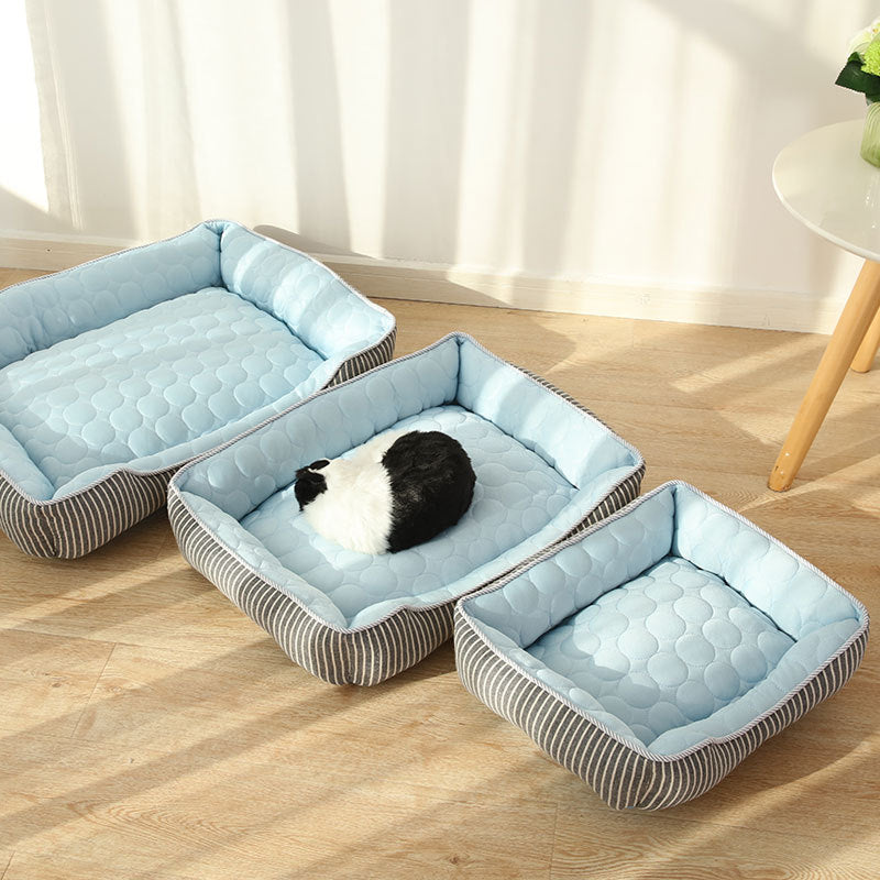 Cool feeling pet bed