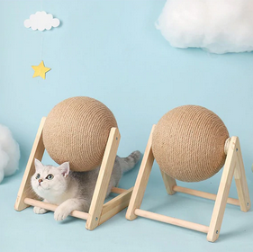 Cat Scratching Ball Toy