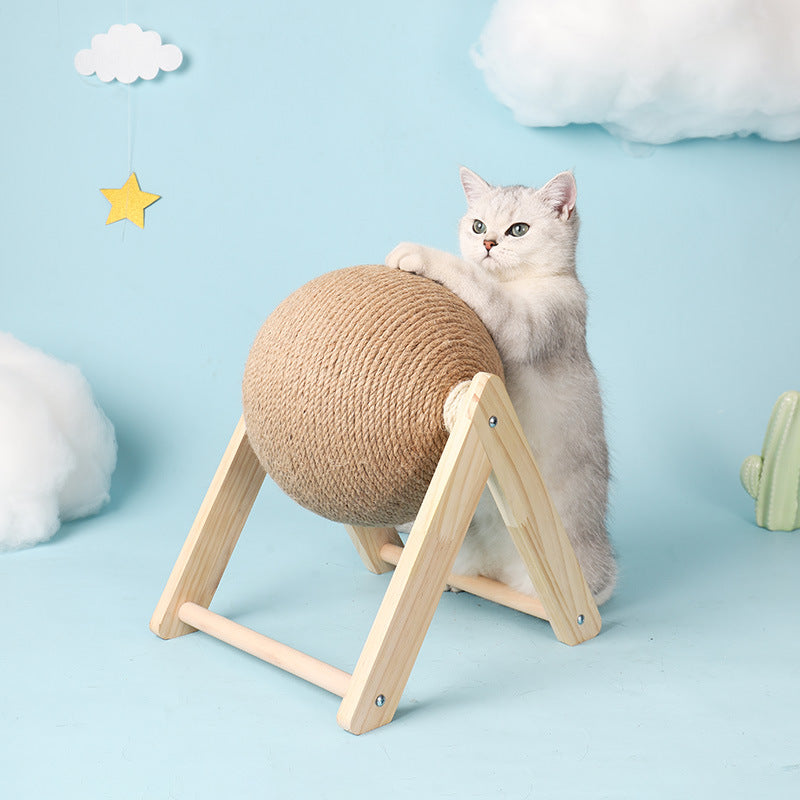 Cat Scratching Ball Toy